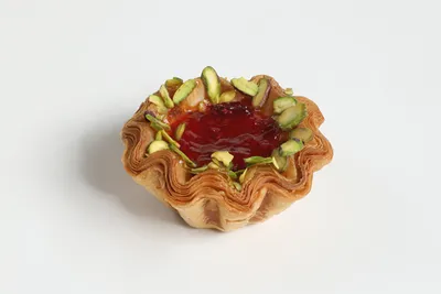 开心果树莓蛋挞